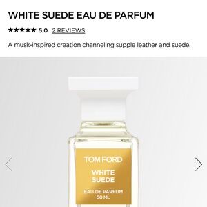 Tom Ford White Suede Eau de Parfum - Elegant Cream and Gold